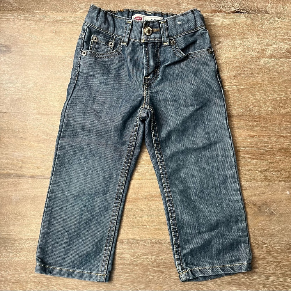 Levi’s 514 Slim Straight Boys Denim Jeans Size 2T